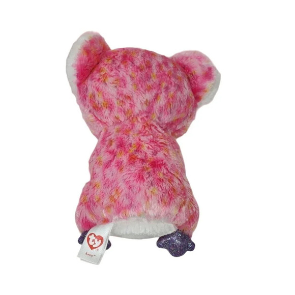 Ty Beanie Boos Kacey Koala Bear Plush 2015 Stuffed Animal Toy Pink Glitter Eyes - Picture 2 of 5